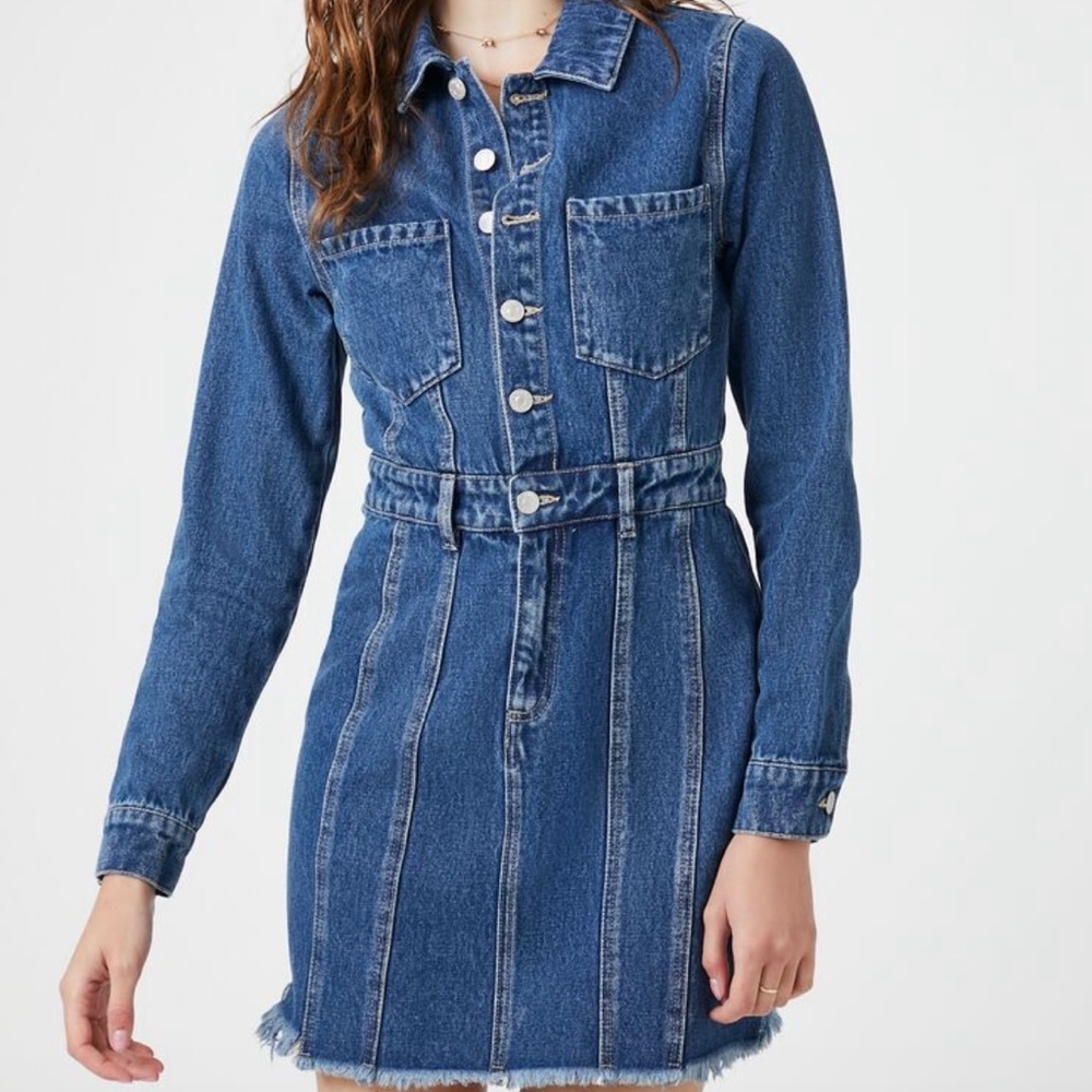 Denim dress
